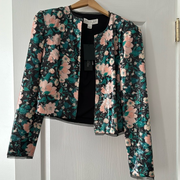 Rachel Zoe sequined jacket Sz 4 nwt - Picture 1 of 7